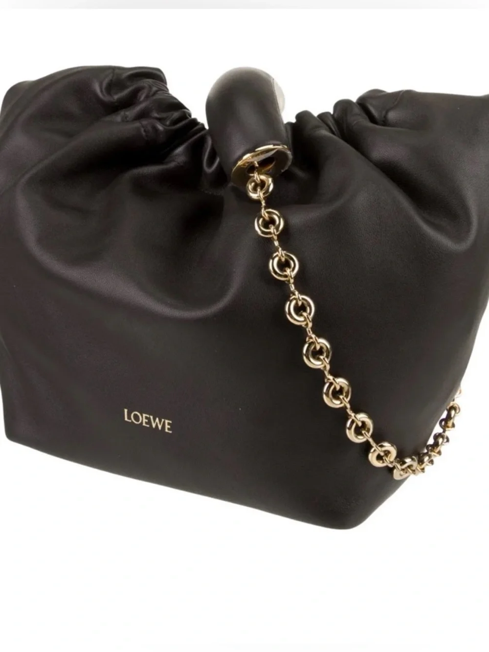Loewe Squeeze Bag - Brown - size small - Picture 5 of 14